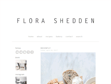 Tablet Screenshot of florashedden.com